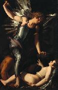 Giovanni Baglione The Divine Eros Defeats the Earthly Eros Sweden oil painting artist
